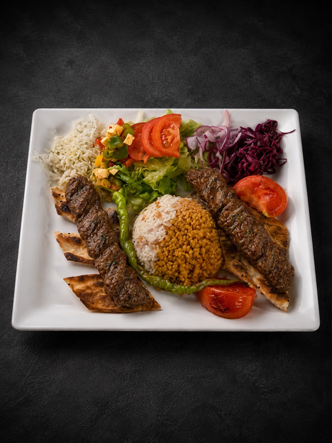 Adana Kebab vom Holzkohlegrill